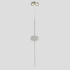 Светильник подвесной Crystal Lux GLASS SP3W LED CHROME
