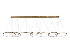 NEWPORT 15000 15207N/S brass , Люстра, Brass L272*60*H250 cm LED 100W 12000Lm 3100-4000К