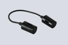 Линейный коннектор с двойным фиксатором для гибкой магнитной системы Crystal Lux CLT 0.217 04 BL