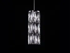 NEWPORT 10120 10121/S , Подвесной светильник, Chrome Clear crystal D12*H31,5/250 cm E27 1*40W