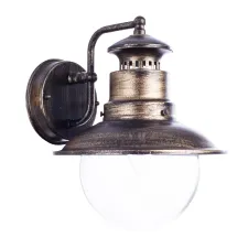 Уличный настенный светильник Arte Lamp AMSTERDAM A1523AL-1BN