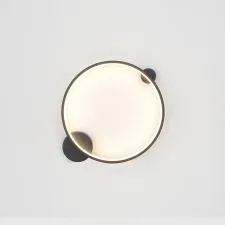 Светильник Crystal Lux REAL AP18W LED BLACK
