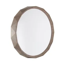 7637/DLN SN Светильник LED 48Вт 3000/4000/6000К D385 IP43 CCT ZIF WOOD