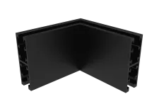 Соединитель для магнитного двустороннего шинопровода угловой Crystal Lux CLT 0.226 04 BL