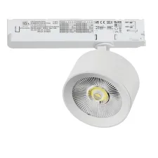Светильник для трековой системы Quattro LED 15W с управлением TRIAC Alta Pro Lightstar A5536TRIAC