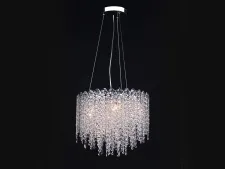 NEWPORT 10900 10909/C , Люстра, Nickel Clear crystal D40*H28/128 cm G9 9*40W