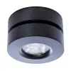 Точечный накладной светильник Arte Lamp VELA A2511PL-1BK | Дом Декора