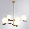 Люстра на штанге Arte Lamp ARKAB A2225LM-6BK | Дом Декора