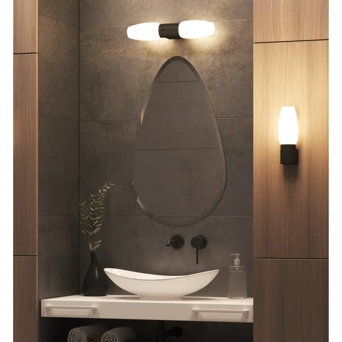 Подсветка для зеркал Arte Lamp AQUA-BASTONE A1209AP-1BK | Дом Декора