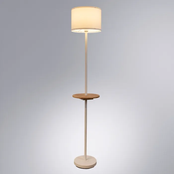 Торшер Arte Lamp COMBO A4056PN-1WH | Дом Декора