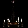 Подвесная люстра Arte Lamp CARTWHEEL A4550LM-6CK | Дом Декора