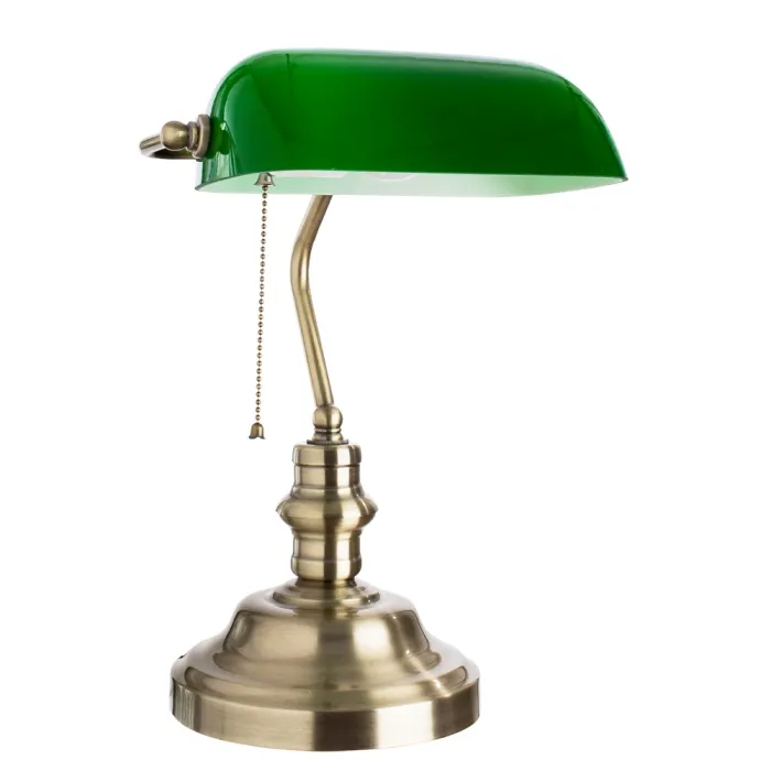 Кабинетная настольная лампа Arte Lamp BANKER A2492LT-1AB | Дом Декора