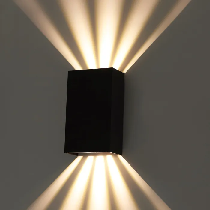 Фасадный светильник Arte Lamp ALGOL A5640AL-2BK | Дом Декора