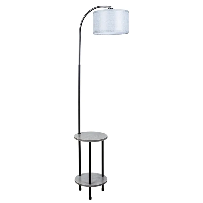 Торшер Arte Lamp COMBO A4055PN-1BK | Дом Декора