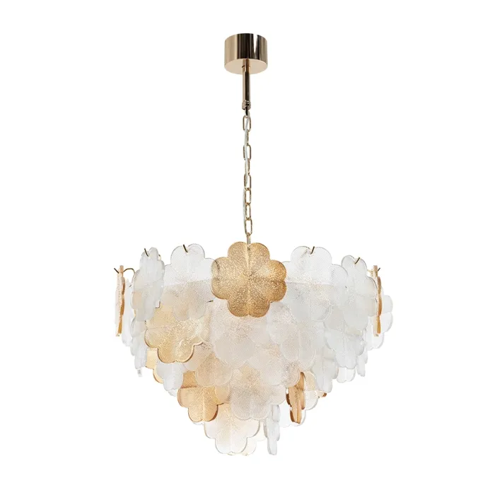Подвесная люстра ARTE LAMP MALLIKA A4077LM-10GO | Дом Декора