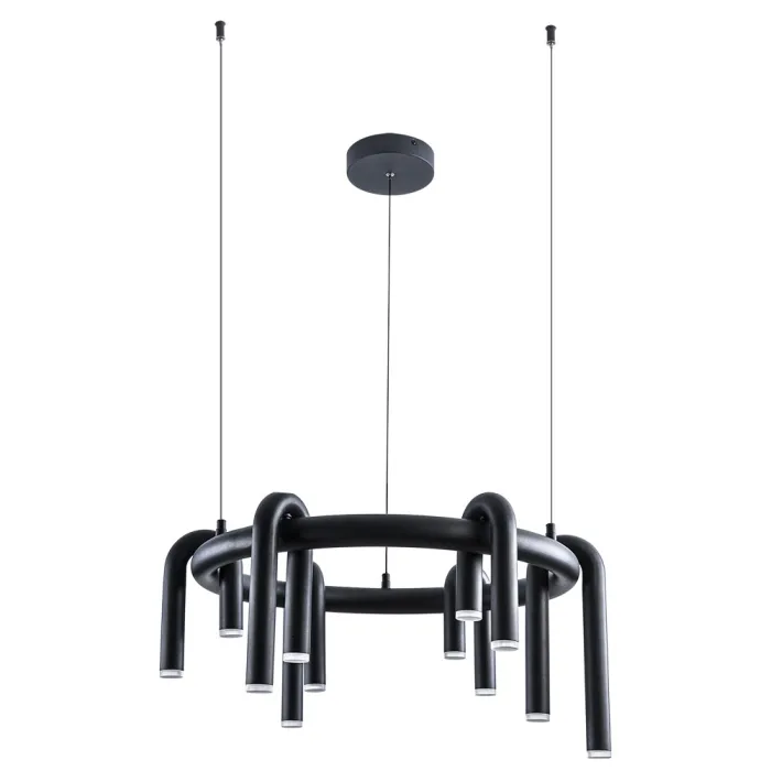 Подвесная люстра Arte Lamp WARHOL A3258LM-30BK | Дом Декора