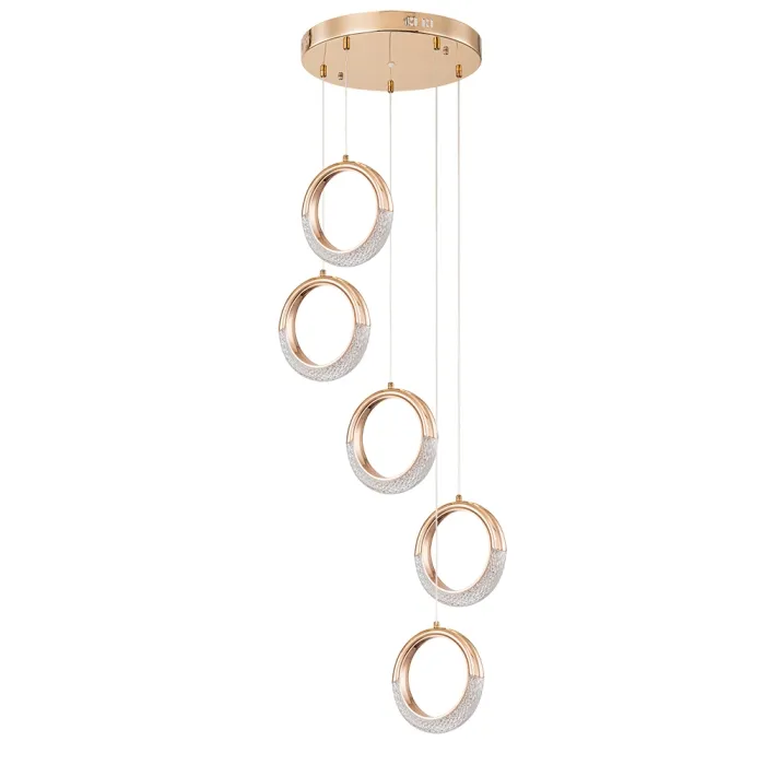 Подвесная люстра ARTE LAMP MONTANA A7777SP-5GO | Дом Декора