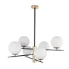 Люстра на штанге Arte Lamp ARKAB A2225LM-6BK | Дом Декора