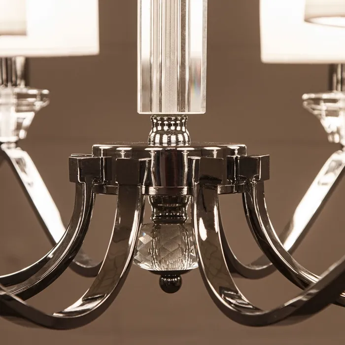 Подвесная люстра Arte Lamp ALHENA A4091LM-8CC | Дом Декора