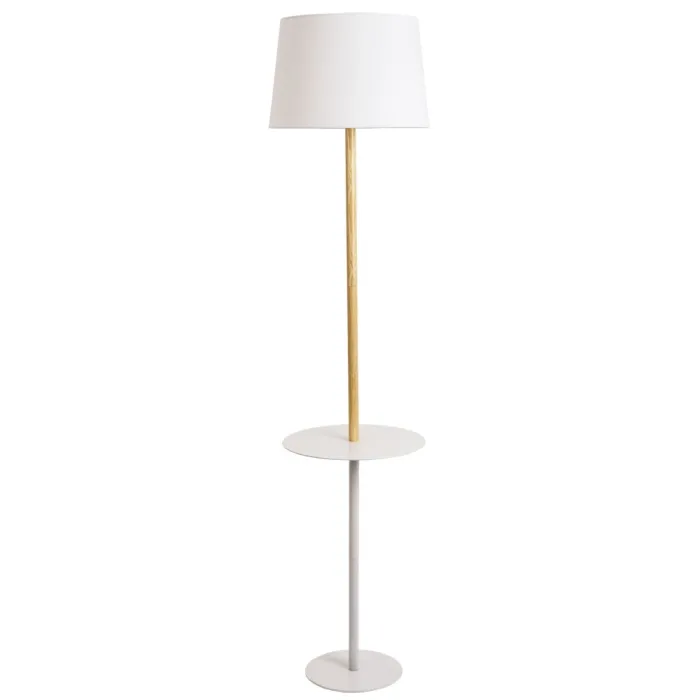 Торшер Arte Lamp CONNOR A2102PN-1WH | Дом Декора