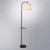 Торшер Arte Lamp CONNOR A4053PN-1BK | Дом Декора