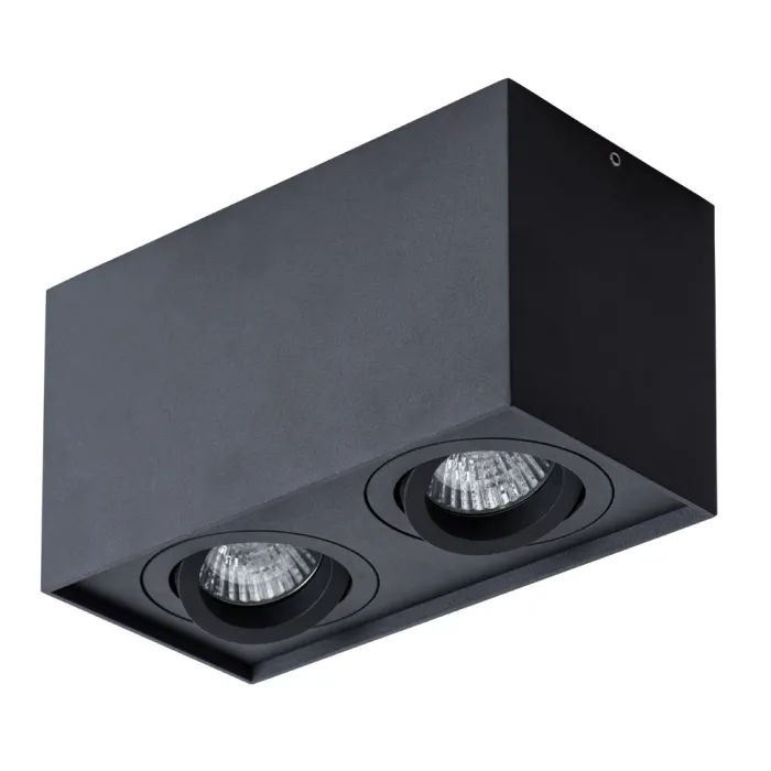 Точечный накладной светильник Arte Lamp FACTOR A5544PL-2BK | Дом Декора