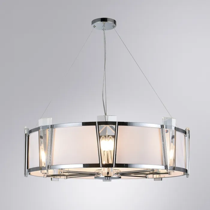 Подвесная люстра ARTE LAMP GRATO A4079LM-8CC | Дом Декора