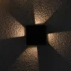 Фасадный светильник Arte Lamp ALGOL A1445AL-4BK | Дом Декора