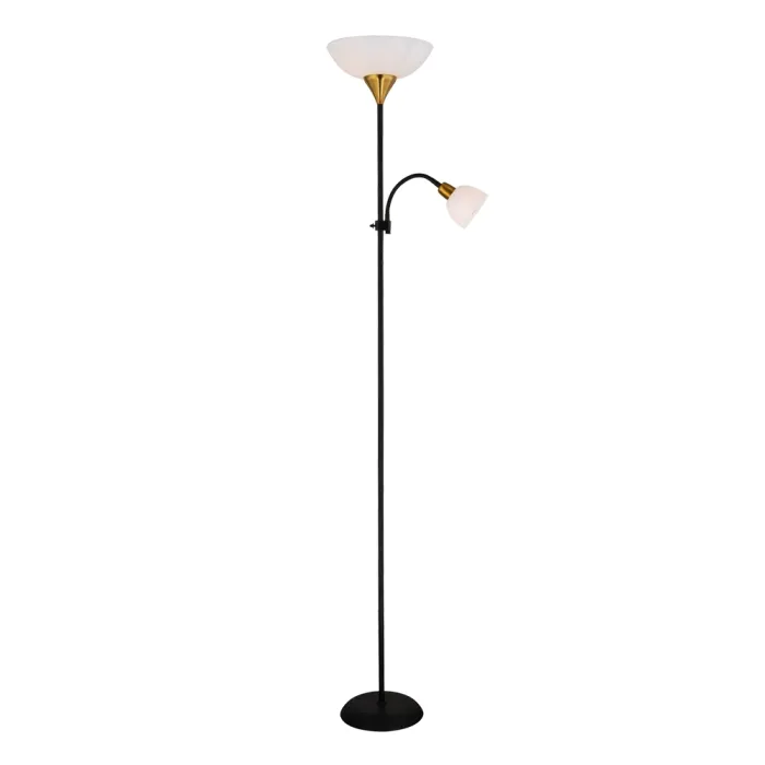 Торшер Arte Lamp DUETTO A9569PN-2BK | Дом Декора
