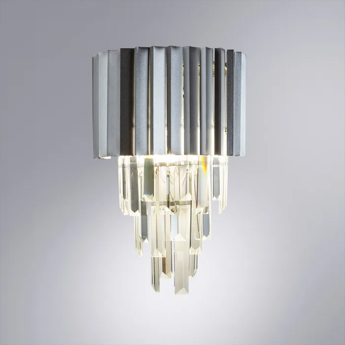 Настенный светильник Arte Lamp MUSCIDA A1004AP-2SI | Дом Декора
