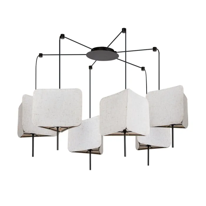 Подвесная люстра Arte Lamp TRIXIE A7084SP-6BK | Дом Декора