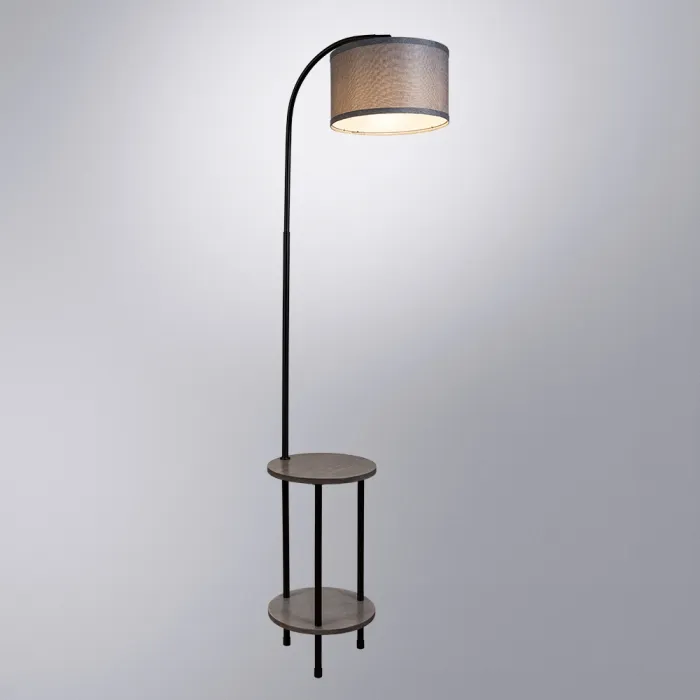 Торшер Arte Lamp COMBO A4055PN-1BK | Дом Декора