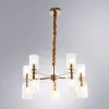 Подвесная люстра Arte Lamp CHARM A1623LM-10GO | Дом Декора