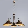 Подвесная люстра Arte Lamp BEVEL A9330LM-5BR | Дом Декора
