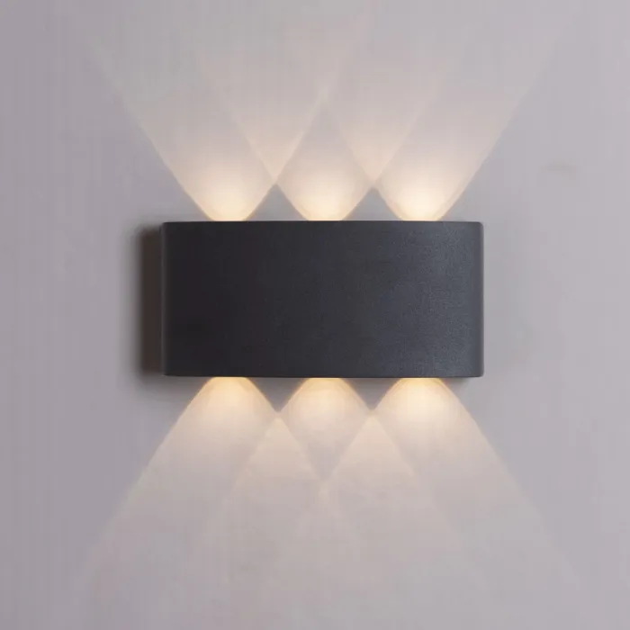Фасадный светильник Arte Lamp BOSTO A3722AL-2BK | Дом Декора
