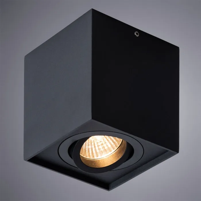 Точечный накладной светильник Arte Lamp FACTOR A5544PL-1BK | Дом Декора
