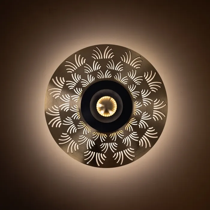 Декоративная подсветка ARTE LAMP BISCOTTO A2643AP-1GO | Дом Декора