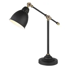 Офисные офисная настольная лампа arte lamp braccio a2054lt-1bk