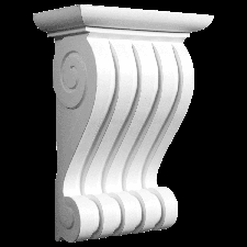 Интерьерная лепнина кронштейн 1.19.008 Европласт