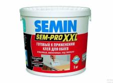 Готовый клей для обоев на флизелиновой или бумажной основе SEMIN / SEM-PRO XXL / 5000 г