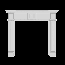 Интерьерная лепнина декоративный камин 1.64.100 Европласт