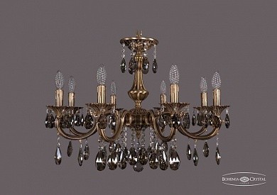 Люстра потолочная Bohemia Ivele Crystal 1702 1702/8/265/A/FP/K731